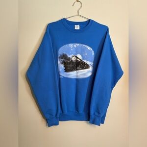 Train 4104 Union Pacific Crewneck Sweatshirt Size Medium